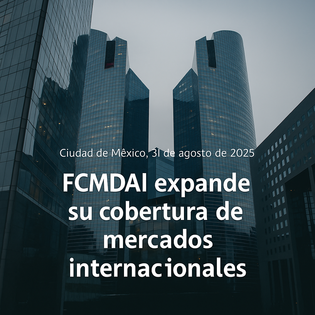 You are currently viewing FCMDAI expande su cobertura de mercados internacionales